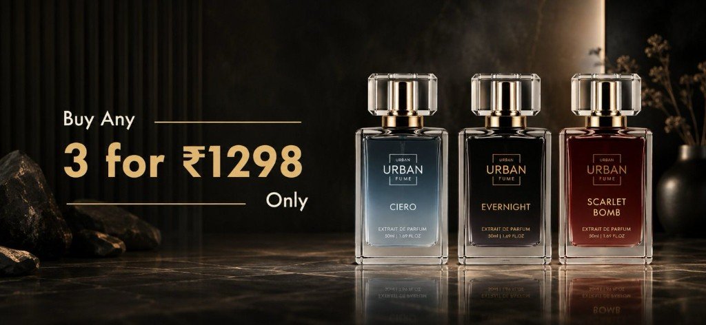 Buy any 3 perfumes — special offer